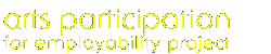 Logo for APE - Arts Participation for Employability Programme