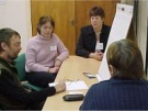 people in a meeting